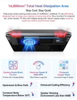 Blackview Acebook 8 Laptop, pantalla IPS de 15.6" 1920*1080, Intel Core N97 4 Core Hasta 3.6GHz, 16GB RAM 512GB SSD, WiFi de banda dual Bluetooth 5.0, 2*USB 3.0 1*USB 2.0 1*USB-C 1*HDMI 2.0 1*Jack de audio 1*Ranura para tarjeta MicroSD, Batería de 38Wh 36 - details 33
