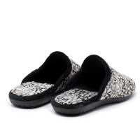 Zapatillas de estar por casa hombre CABRERA 9625/23 CHINELA LETRAS NEGRO 30101 23I - details 1