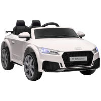 HOMCOM Audi TT Eléctrico Infantil Coche Juguete Niño 3+ con Mando a Distancia con Música y Luces Modos de Aprendizaje Batería 12V Doble Apertura de Puerta 102x60x44 cm - details 0
