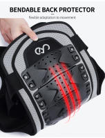 Chaleco De Protección Motocross Para Niños BARBOK Vestido De Armadura Reflector Nocturno Universal Para Niños Materiales PE Y Nylon - details 5