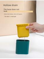 Cepillo De Inodoro De Silicona Limpieza De Desagüe Con Mango Largo Desinfección Para Baño Herramienta Profesional Accesorio De Baño - details 8