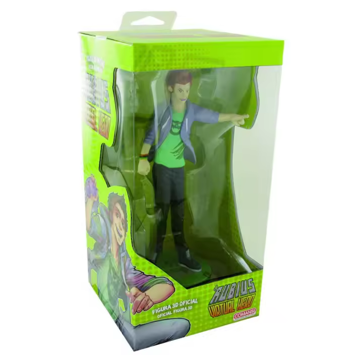 FIGURA DE COLECCIONISTA EL RUBIUS VIRTUAL HERO FIGURA 3D OFICIAL COMANSI - 1