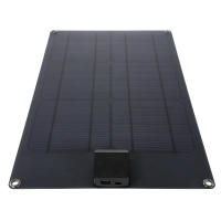 Cargador De Batería Portátil Solar 18V 50W Con USB Y Tipo C Doble Puerto Para Teléfono Soporte De Carga Rápida Panel Solar De Célula Monocrystalina Tamaño 47x28cm - details 7