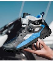 Botas De Ciclismo De Montaña Para Hombres Y Mujeres Profesionales Transpirables Resistentes Al Desgaste Y Caídas Con Protección Racial Para La Temporada - details 7