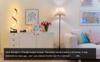 Lámpara De Mesa Moderna Minimalista Ajustable En Color Para Dormitorio Sala De Estar Oficina Luz De Escritorio De Bajo Consumo Black Iron - details 1