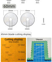 Cortador Rotativo De 45mm SKS7 Para Patchwork Y Leathercraft Con Hoja Olfa Y Mango Ergonómico Accesorios De Costura DIY - details 2