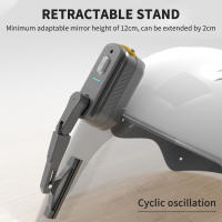 Limpia-helos Recargable Para Motocicleta Universal Impermeable Compatible Con La Mayoría De Los Visores Accesorio Para Casco - details 1