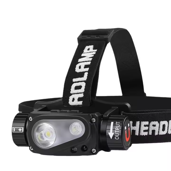 Faro delantero XHP50+XPE con carga tipo C, foco fijo, imán e indicador de batería, faro de inducción - 1