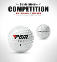 PGM Bola De Golf De Tres Capas Balones De Match Embalaje En Caja De Regalo Material De Goma Sintética Tipo De Bola Estándar Dureza 70 - details 5