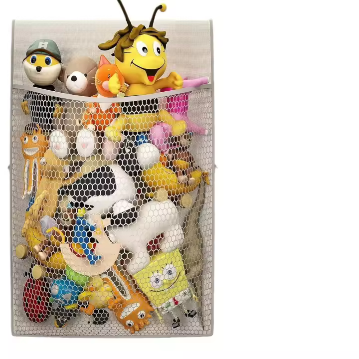 Bolsa de almacenamiento para respaldo de silla Nuevo estilo Bolsa para colgar juguetes de peluche Bolsa para muñecos de peluche - 1