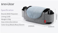 Bolsa De Diaper Con Aislamiento Para Leche De Bebé Y Accesorios De Carrito De Compras Bolsa De Almacenamiento Para Mamá Y Bebé Cuidado Del Bebé - details 11