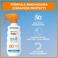 Garnier Delial Protector Solar en Spray para Niños Alta Protección SPF50 para Pieles Claras y Sensibles. Resistente al Agua, Arena, Sal y Cloro. Testado Bajo Control Pediátrico 270 ML - details 1