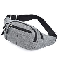 Bolsa De Cintura Para Hombres Impermeable Estilo Coreano Bolsa De Deporte Al Aire Libre Bolsa Transversal De Banano Monedero De Malla De Lona Material Principal Polyester - details 14