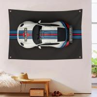 Bandera De Carreras De Coches Martini Para Decoración De Habitaciones Y Exterior Con Cuatro Agujeros Decoración De Sala De Trabajo - details 11