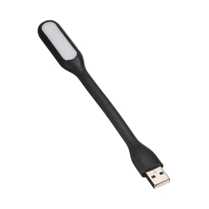 Linterna para iluminación en orden Luz de Lectura Mini lámpara LED de silicona con Conexión USB, silicona flexible - 1