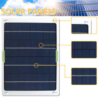 Panel Solar Portátil Impermeable 250W Alta Eficiencia Monocrystalline Cargador De Batería Trickle Para Coche RV Barco 12/24V - details 5