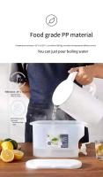 Cacerola De Agua Fría Grande 3.5L Con Grifo Y Dispensador De Bebidas Frías Para Nevera Capacidad De Llenado De Agua Fría - details 4