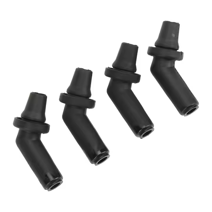 4 unids sunsheet tubo de drenaje conector EEH500100 caucho negro reemplazo para Range Rover Sport LR3 LR4 - 1