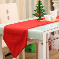 Corredor De Mesa De Navidad De Tela No Tejida Decoración De Año Nuevo 2024 Diseño De Feliz Navidad Y Noël Para Decoración Del Hogar - details 1
