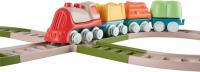 Chicco Set Tren Eco+ para Niños, Juego Tren Infantil Completo, 18 Piezas, Locomotora, Vagones, con Enclavamiento, 2 Configuraciones, Fabricado en Italia, 80% Plástico Reciclado, Niños 18 Meses-3 Años - details 2