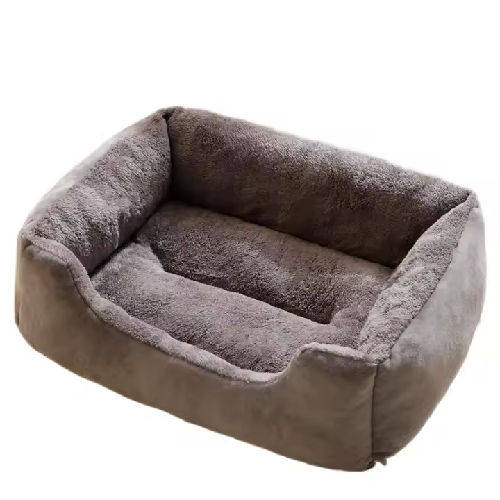 Lugar de sueño para gatos o perros pequeños, gris, 72*53 cm - 1