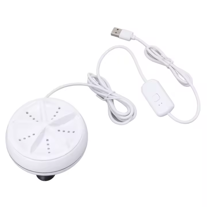 Mini Lavadora Ultrasónica Bajo Ruido, USB, Limpieza Profunda - 1