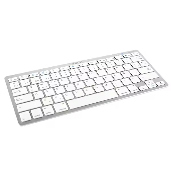 Teclado universal bluetooth mx300 plata approx - 1