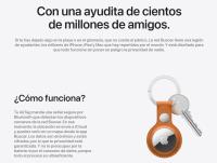 Apple AirTag, Rastreador inteligente, Paquete de 4, Compatible con iPhone o iPad, IP67 Resistencia a salpicaduras, agua y polvo, Color Blanco - details 1