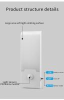 Lámpara Nocturna LED Con Sensor De Movimiento Recargable Magnética Para Armario Cocina Pasillo Escaleras Dormitorio Luz Nocturna - details 4