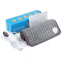 Heating Pad for Back & Cramps Relief,Electric Heat Pad Fast Heat,6 Level Heat Setting,3 Level Timming,Auto Shut Off, Machine Washable,Suitable for Back,Neck,Abdomen Pain Relief - details 2