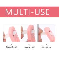 Cortauñas Profesional Colorido Tipo U Para Uso Doméstico Herramienta De Corte De Borde De Falsas Uñas Con Guillotina - details 4