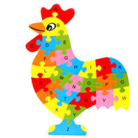 Rompecabezas Educativo De Madera Con Letras Inglesas Y Animales Juguete Inteligente Para Niños Cognición Temprana Regalos Para Bebés - details 8