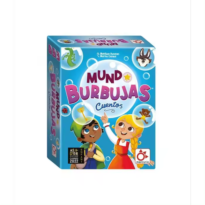 MERCURIO JUEGO DE MESA MUNDO BURBUJAS. CUENTOS JUEGOS DE MESA 12x9x2 Cms. - 1