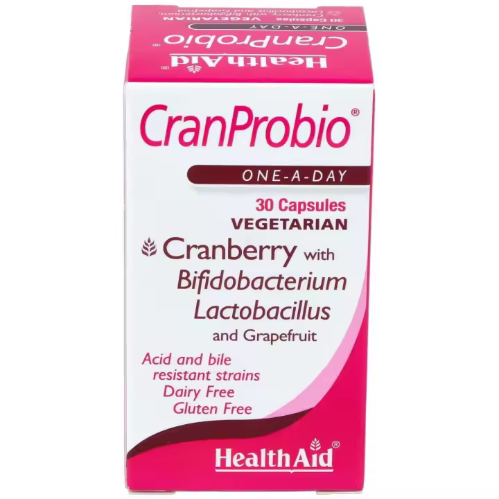 Health Aid Cranprobio 30 Cáps. Veganas - 1