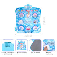 Tapete Educativo De Música Grande 90x90cm Para Niños Con Teclado De Luces Y 3 Modos De Juego Tapete De Baile Electrónico Infantil - details 21