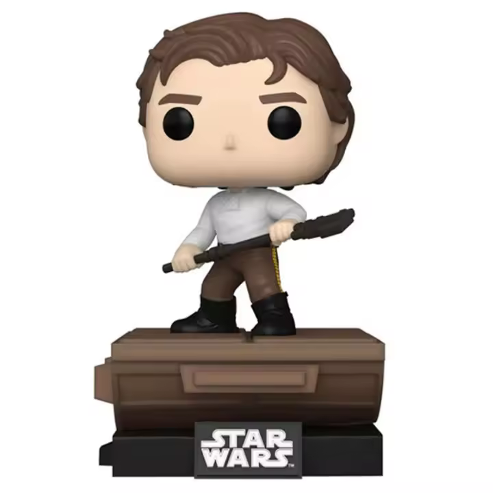 Figura Pop Deluxe Star Wars Jabba Skiff Han Solo Exclusive-Figura de Vinilo Coleccionable - Idea de Regalo- Mercancia Oficial - Juguetes para Niños y Adultos - Movies Fans - Muñeco para Coleccionistas y Exposición - 1