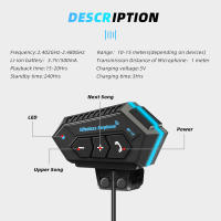 Nueva BT12 Kit De Auricular Bluetooth Inalámbrico Para Casco De Motocicleta Handsfree Llamada Estéreo Anti-interferencia Impermeable - details 0