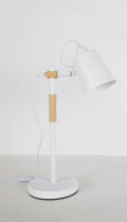 Flexo OSLO Blanco de BEL AIR HOME - Lámpara de Escritorio Brazo Articulable, Iluminación para Estudio, Lectura y Trabajo - details 3