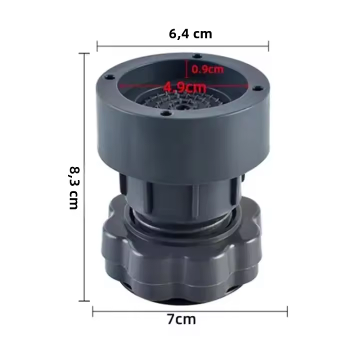 4Pcs Almohadillas De Altura Ajustable Para Máquina De Lavar Anti Vibración Base Fija Antideslizante Soporte Dampers Soporte Para Refrigerador - 1