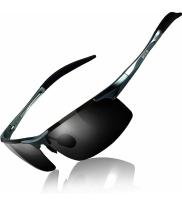 DUCO Designer Gafas de sol polarizadas Gunmetal Black BNIB DC8177S G1 CAT3 68 16 - details 2
