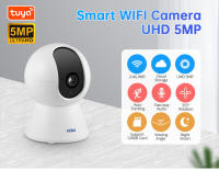 Cámara IP WiFi KERUI 5MP Tuya Smart Mini Cámara De Seguridad Doméstica Inalámbrica Con Seguimiento Automático 3MP Full HD Para Interior - details 0