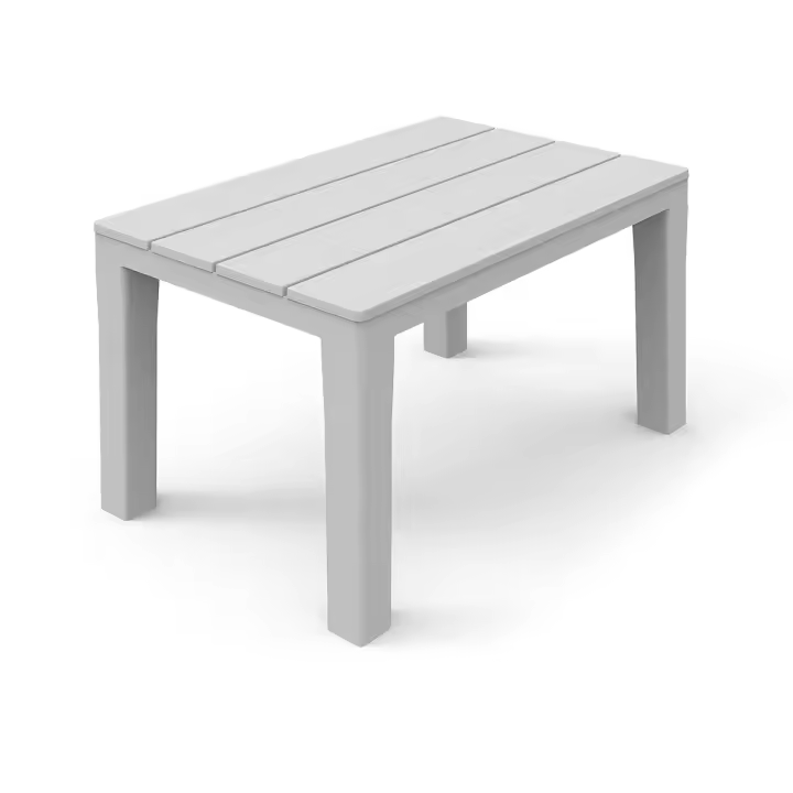 Häusbed - Banquetas Exterior - Tibet - Blanco - 39x60x45cm - Set 2ud - 1