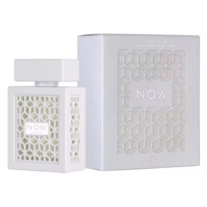 Perfume NOW WHITE Rave Lattafa100ml Perfume- UNISEX Perfume Árabe Original De Dubai Emiratos Árabes, oriental - 1