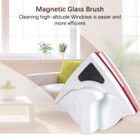 Cepillo Magnético Para Limpieza De Ventanas De Doble Vidrio Herramienta De Limpieza Alta Para Edificios Con Paredes Altas - details 0