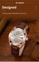 Reloj De Cuarzo SYNOKE Para Hombre Estilo Casual Con Calendario Y Luz Nocturna Impermeable Año Nuevo 2024 Moda Y Negocios - details 6