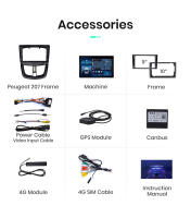 Junsun-reproductor Multimedia X7 MAX para coche, Radio con Android, CarPlay inalámbrico voz IA 2K 13.1 pulgadas para Peugeot 207 207CC 2006 2007 2008 2009 2010 2011 2012 2013 2014 2015 - details 27