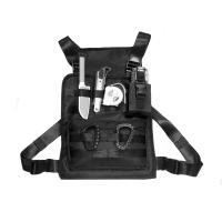 Chaleco Táctico TAK YIYING De Nylon Militar Negro Para Hombres Bolsa De Pecho Estilo De Caza Origine Guangdong China - details 3