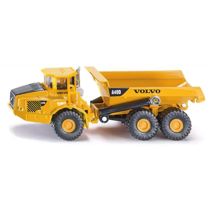 Camion Dumper Volvo Siku - Escala 1:87 - Juguete de Construcción - Detalles Realistas - 1