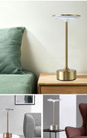 Lámpara De Mesa LED Sin Cable Con Interruptor Táctil Recargable Por USB Luz De Ambiente Portátil Para Dormitorio Y Comedor - details 10