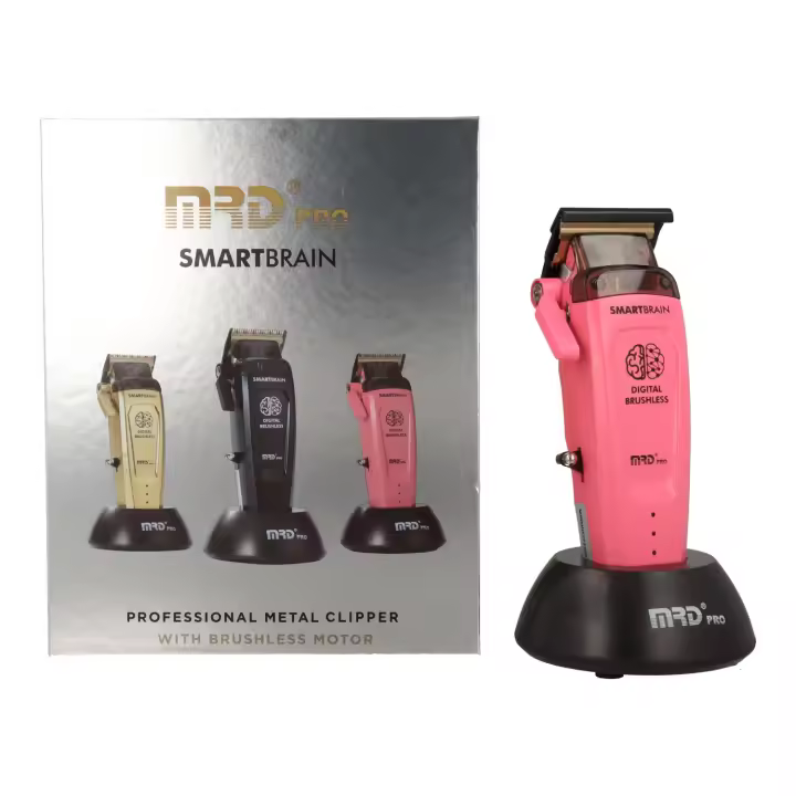 Fama maquina acabado mrd pro clipper smart brain rosa, máquina de acabado profesional con tecnología smart brain para un corte preciso, rápido y sin esfuerzo. - 1